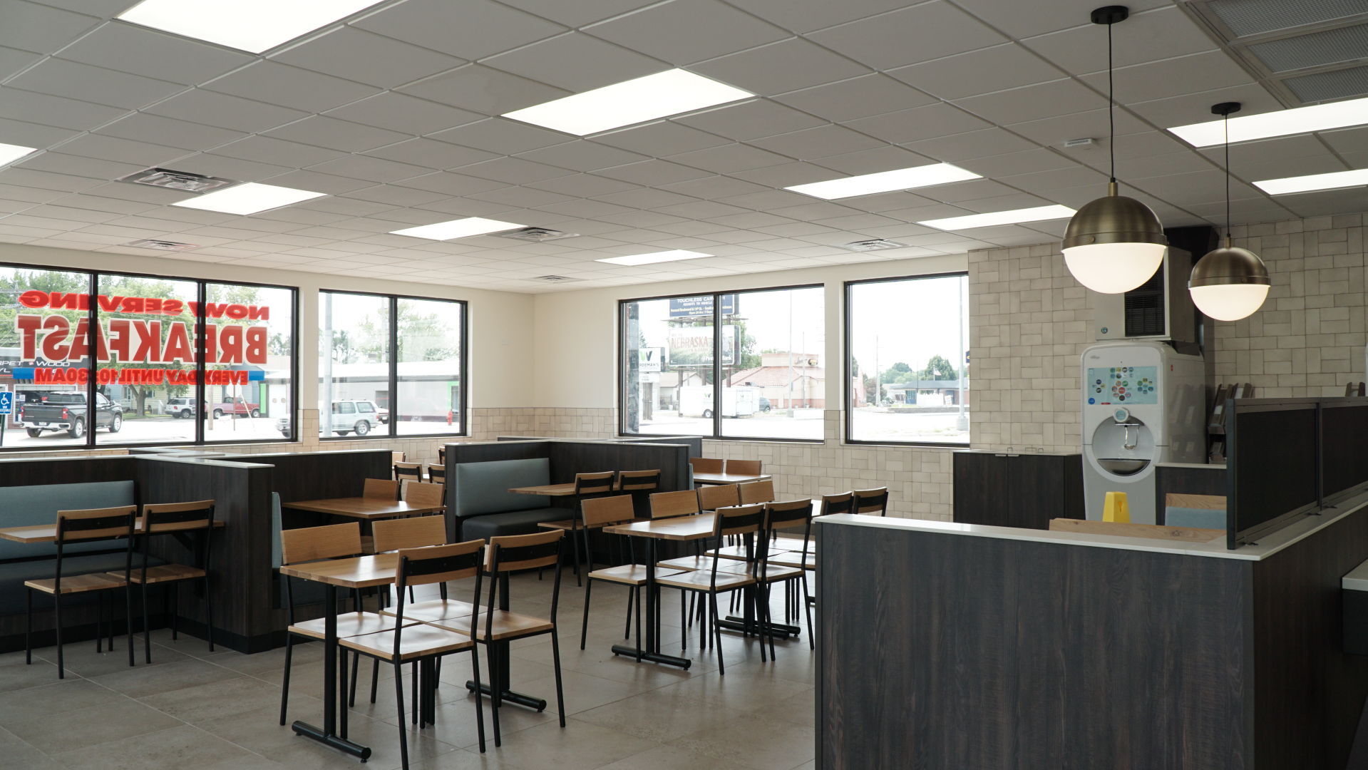 Wendy's dining room Aug. 31